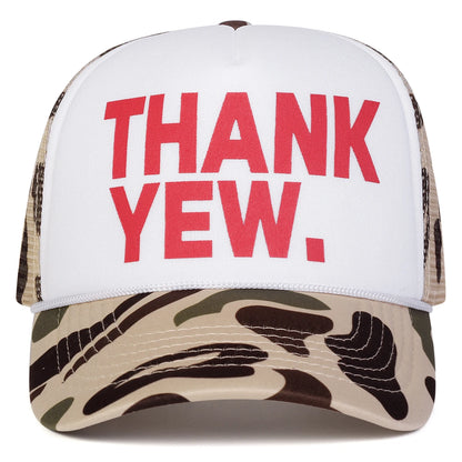Unisex THANK YEW Embroidery Baseball Net Caps Spring Summer Outdoor Adjustable Casual Hats Sunscreen Hat Sports Cap