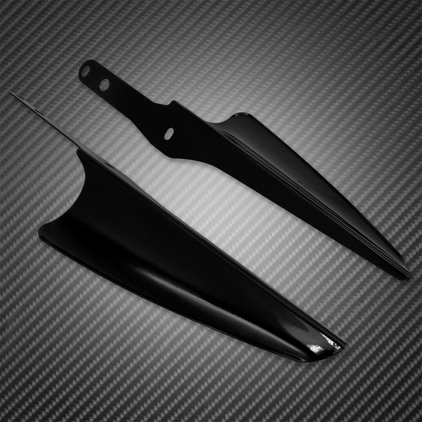 Motorcycle Front Fork Windscreen Deflectors Wind Mount Fairing For Harley Touring Electra Glide FLTX FLHXS Road King FLHR 95-22