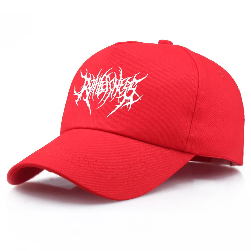 Fashion Gothic Street Punk Embroidery Baseball Caps Adjustable Hip-hop Snapback Caps Spring Summer Hat Man Women Outdoor Sports