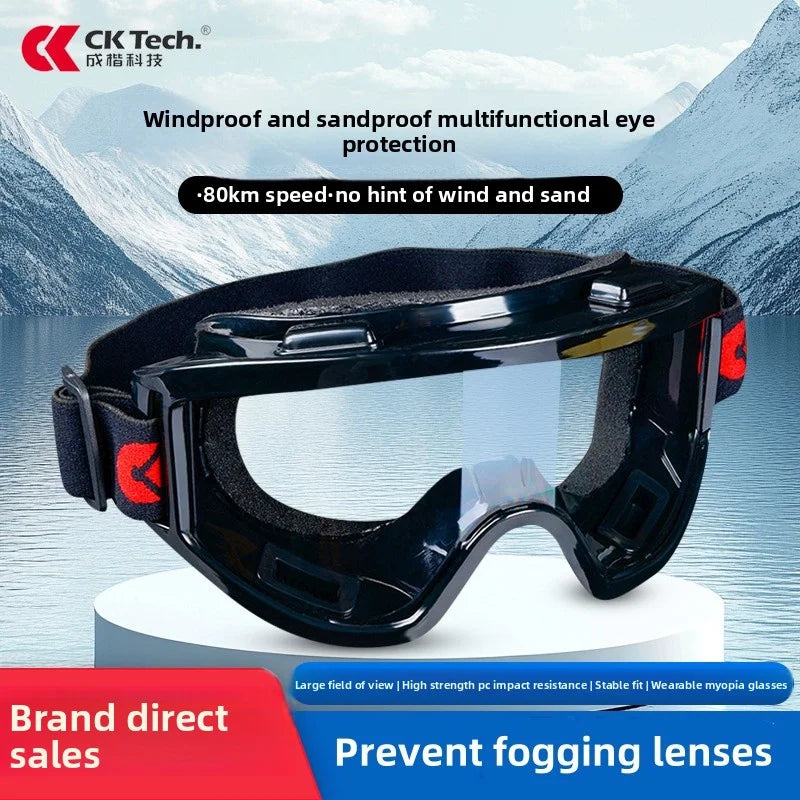 Motorcycle Goggles Glasses Dust-proof Eyeglasses Men Women Eye Protect Off-road Cycling Safety Anti Dust Glasses Protection