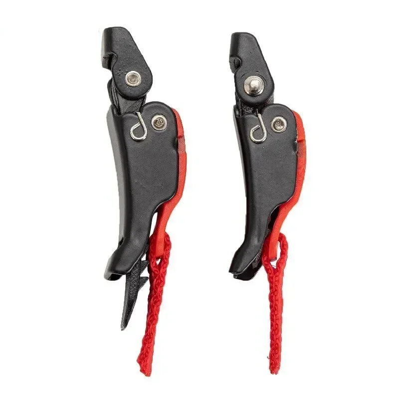 1PC Motorcycle Helmet Speed Clip Chin Strap Quick Release Pull Buckle Black Red Motorcycle Helmet Lock Socket 10-section Buckle