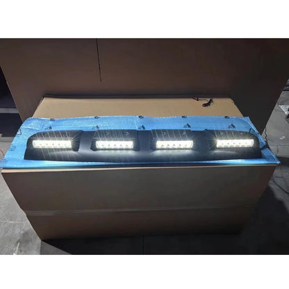Pickup Roof LED Bar Fit For Ford Ranger T9 Wildtrack Xlt Sport Xl Xls 2022 2023 2024 Car Exterior Roof Top Light Roof Spoiler ﻿