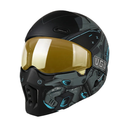 High-Quality Motorcycle Helmet, Personalized Scorpion Warrior Full Helmet, Suitable for Men and Women for Year-Round Riding