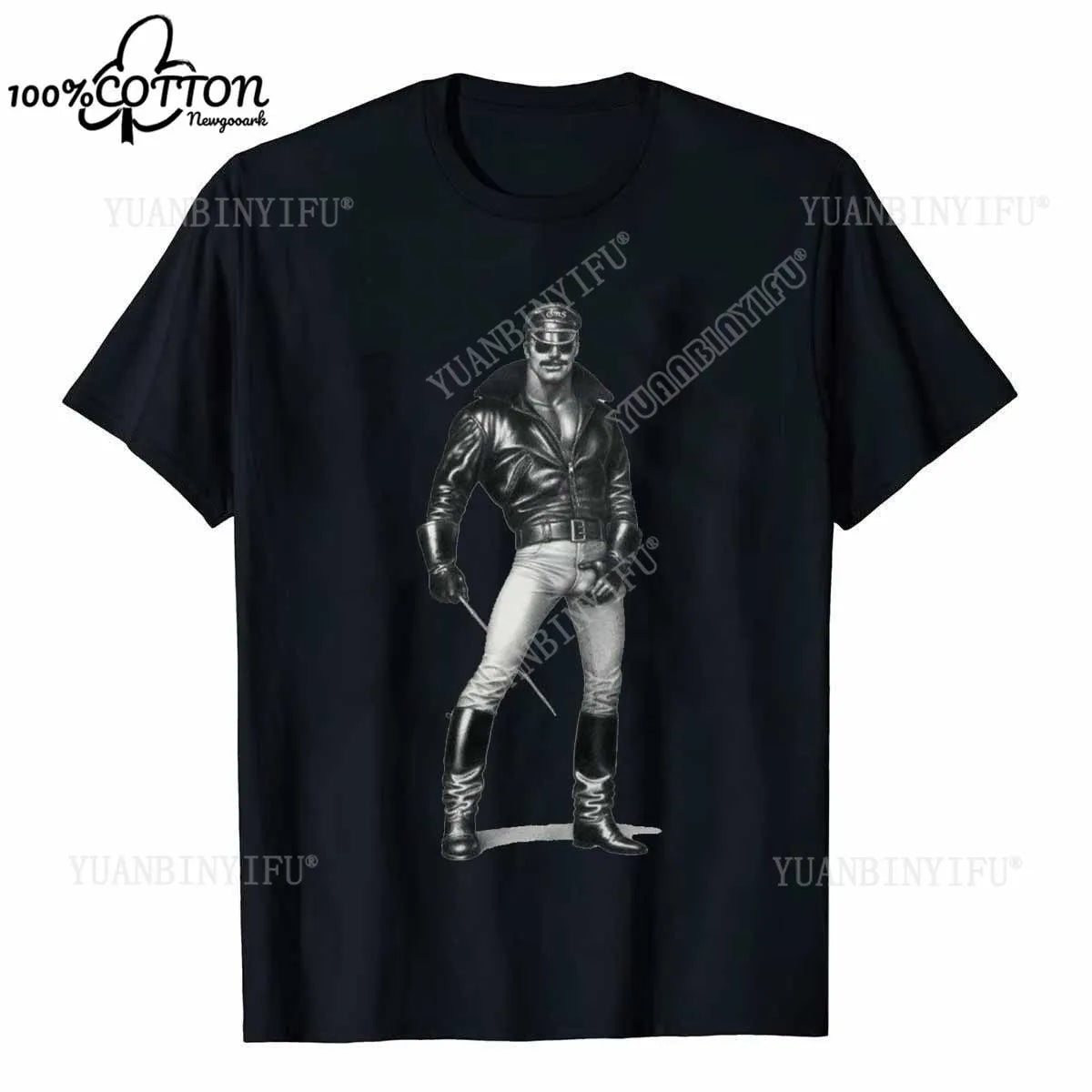 D LGBT GAY SCHWUL TOM OF FINLAND Casual pride cotton t shirt SAILOR MATROSE COPS KING Men Unisex tshirt Streetwear T-SHIRT