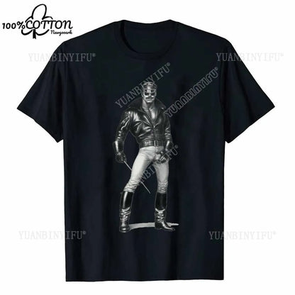 D LGBT GAY SCHWUL TOM OF FINLAND Casual pride cotton t shirt SAILOR MATROSE COPS KING Men Unisex tshirt Streetwear T-SHIRT