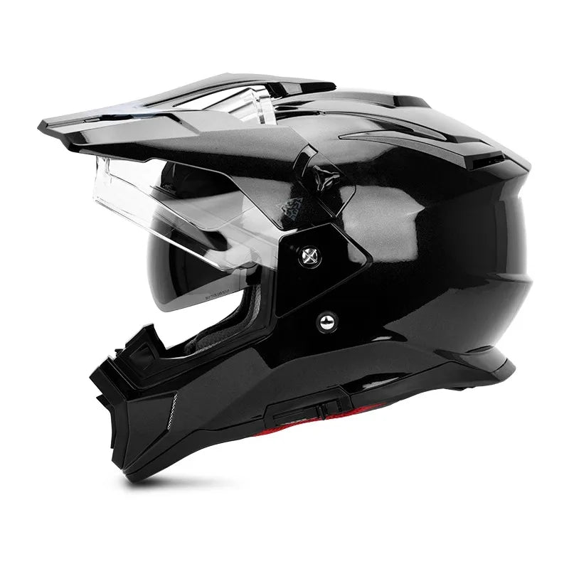 Tiger JTO1 Adventure Motorcycle Helmet Dual SunVisor Helmet Size S-3XL Off-road Casco Moto Highly Breathable For  ADV Long Rides