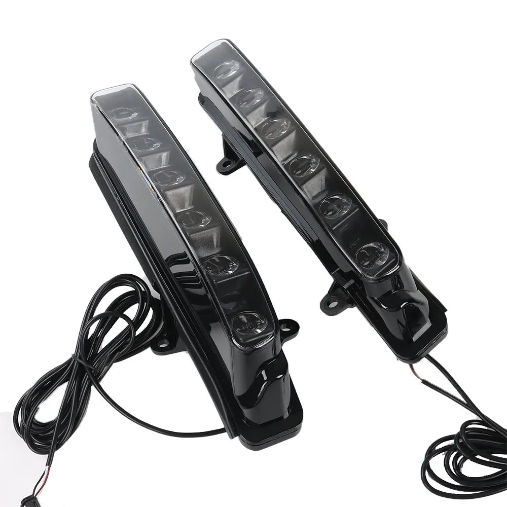 Motorcycle Fairing Undercover Turn Signal LED Daytime Running Light Integrated Design For Touring CVO Street Road Glide 23up