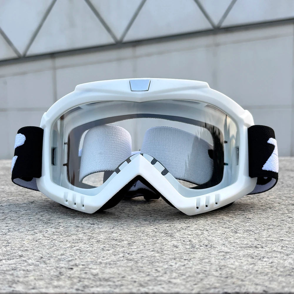 100 Motorcycle Goggles For Men Motocross Sunglasses Safety Protective MX ATV Ski Helmet Goggles vintage Driving Glasses