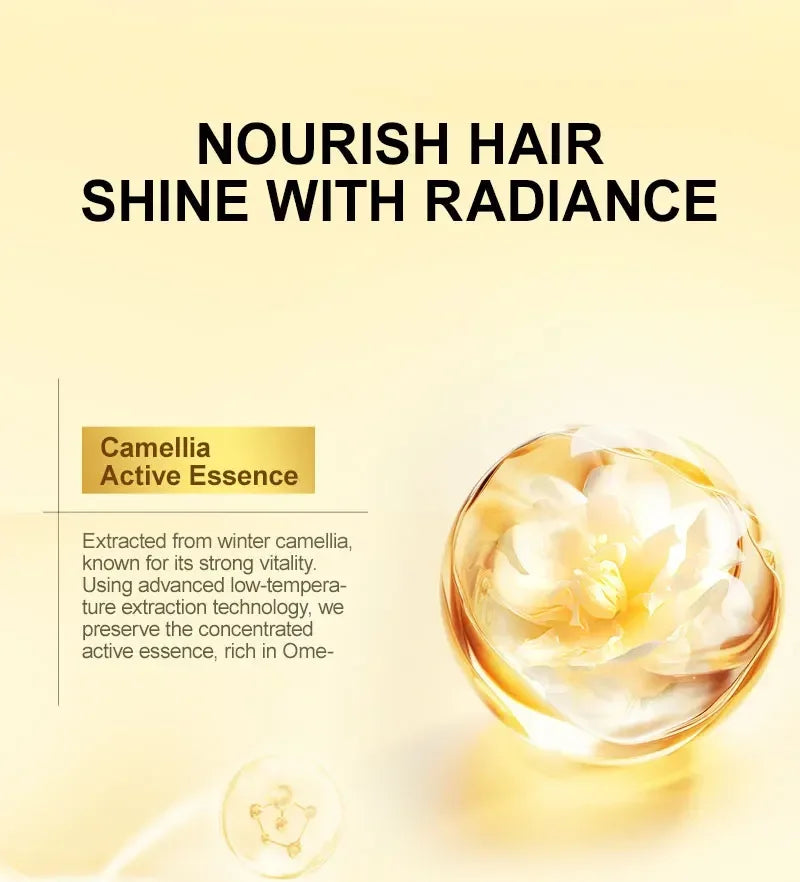 Batana Oil Nourishing Hair Oil Smoothing Shine Soft Hair Serum Repair Damaged Frizz Dry Hair Treatment Hair Care