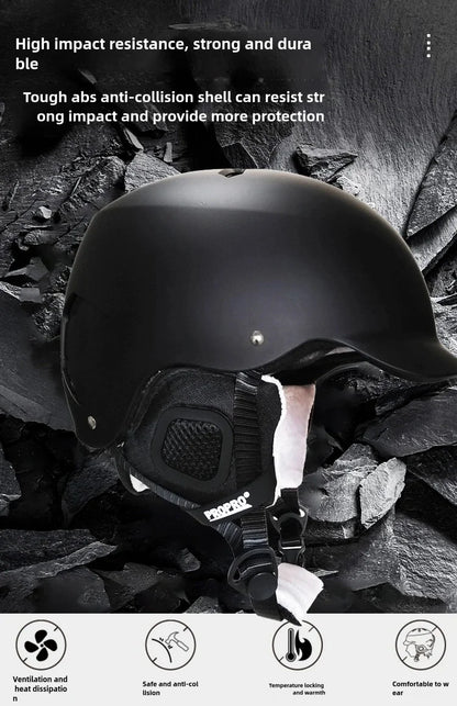 PROPRO Light Ski Helmet With Safety professional Ski Snowboard   motorcycle Integrally-Molded Skiing Snow Husband Men Women
