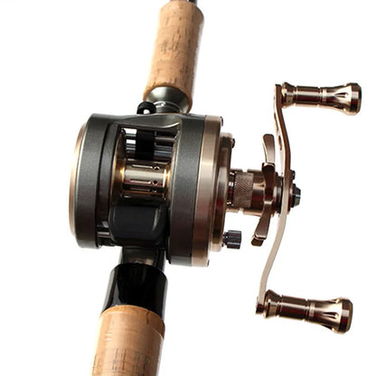 SEASIR JH All METAL Drum Baitcasting Reel CNC Machining Technology 9+1BB Max Drag 7kg Saltwater Fishing Reels