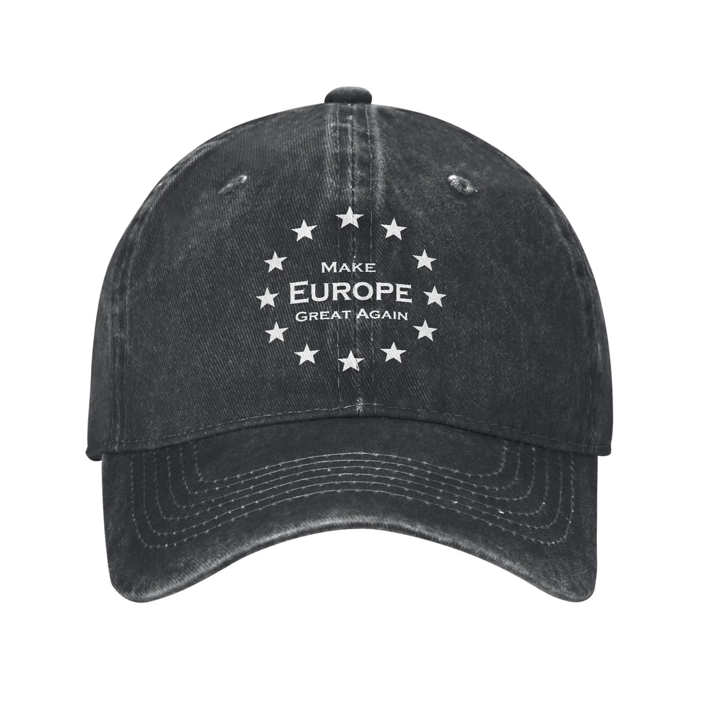 Make Europe Great Again Star Baseball Caps Vintage Distressed MEGA EU Snapback Hat Unisex Outdoor Workouts Adjustable Hats Cap