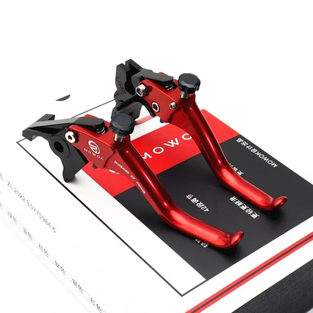 Short two-finger brake lever accessory for Triumph Trident 660 Street Triple 765