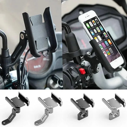 Motorcycle Handlebar Mobile Phone Holder Electric Car GPS Stand Bracket Riding Equipment Holder
