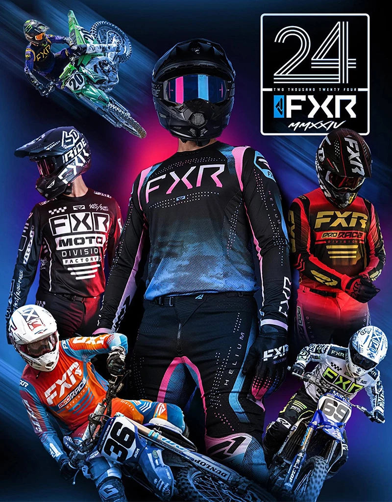 FXR Motorcycle Glasses Double Layer Anti Fog Lens Motocross Goggles Dirt Bike ATV Ski Goggles Moto Outdoor Cycling Sunglasses