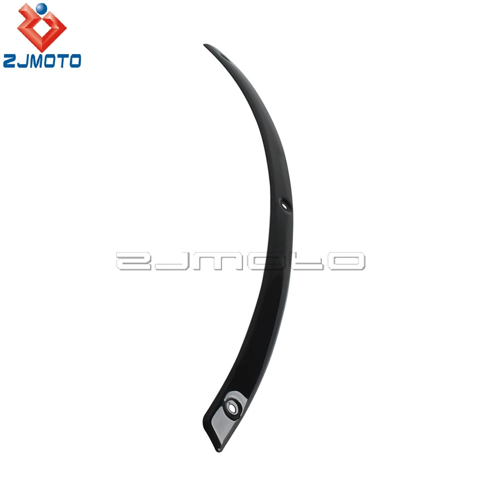 Steel Motorcycle Front Windshield Trim W/ Rubber Gasket For Harley Electra Street Tri Glide Touring Windscreen Strips 1996-2013