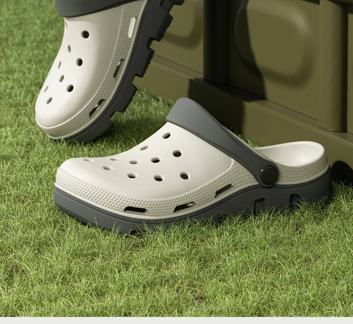 Women Slipper Clog Sandals nursing Cloud Summer Flip Flops Beach Slides Home House Platform Shoes Flat Men Male Female Hole