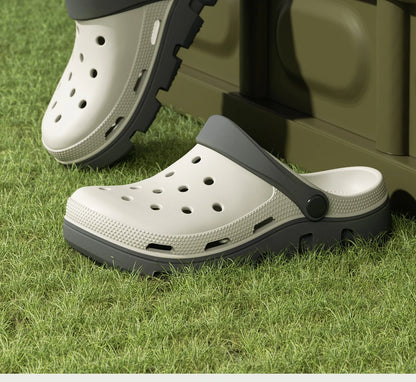 Women Slipper Clog Sandals nursing Cloud Summer Flip Flops Beach Slides Home House Platform Shoes Flat Men Male Female Hole