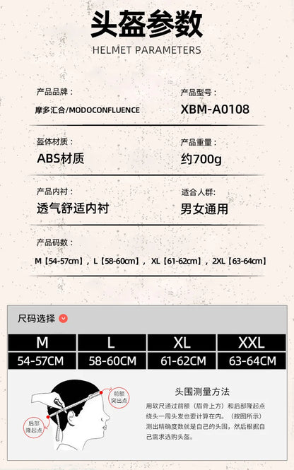 Motorcycle Helmet Electric Vehicle Riding Locomotive for Harley Retro Half Helmet Four Seas Universal Helmet Helmet Wholesale