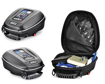 Tank Bag For Street Triple 765 Speed Triple 1050 Daytona 675 Sprint Trident 660 Tiger 1200 900 800 Motorcycle Quick Lock Luggage