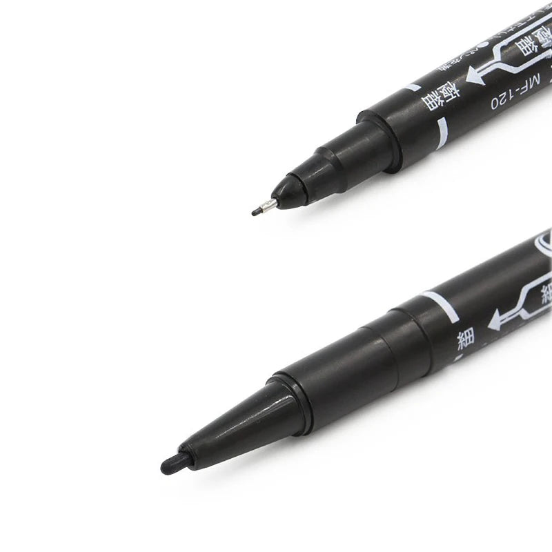 2/5/15pcs Tattoo Skin Marker Pen Microblading Permanent Makeup Piercing Marker Waterproof Tattoo Body PMU Tattoo Accessories