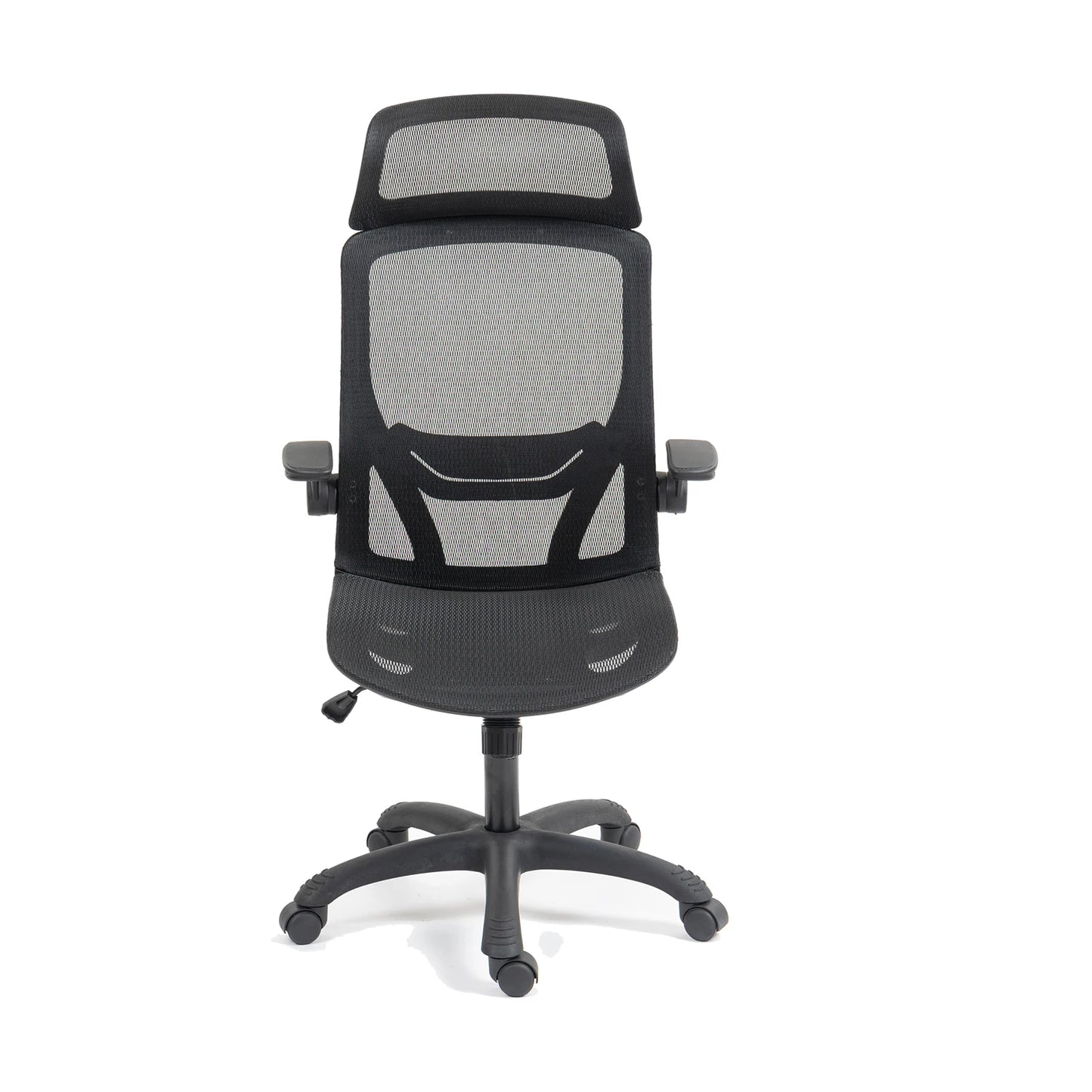 Ergonomic Executive Computer Chair High-Back Home Office Chair with Breathable Nylon Mesh Lift Chair Swivel Chair