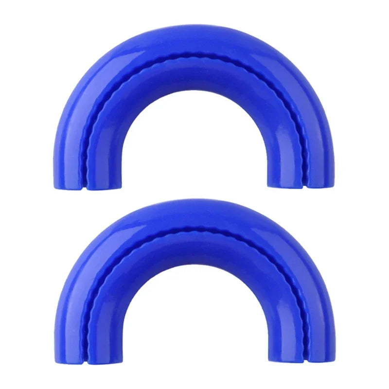 1 Pair Cars Exterior Accessories D-Ring Towing Hook Sleeve For F150 2004-2024 Red D Ring Towing Hook Sleeve