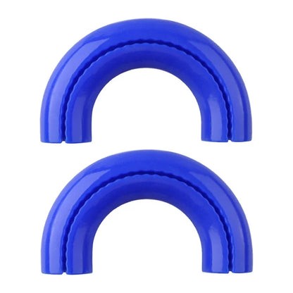 1 Pair Cars Exterior Accessories D-Ring Towing Hook Sleeve For F150 2004-2024 Red D Ring Towing Hook Sleeve