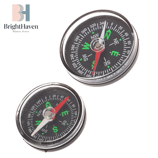 35/40MM Handheld Compass ABS Camping Pocket Compass Portable  Climbing Riding Children Gift Outdoor Survival Gear B.H