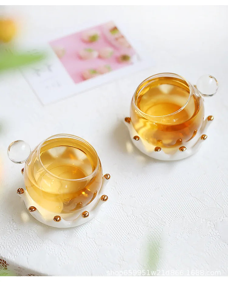 Nordic Afternoon Tea Set Flower Tea Cup Set Boiled Fruit Teapot Candle Heated Teapot Home Gifr