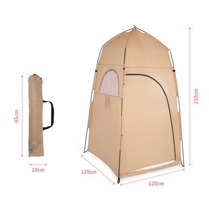 Portable Outdoor Shower Bath Changing Fitting Room Tent Shelter Camping Beach Privacy Toilet photography tent Camping Tent