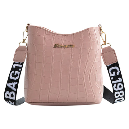 New Women'S Classic Shoulder Handbag Multi-Functional Fashion Crossbody Bag Wide Shoulder Strap Mini Pu Leather Mobile Wallet