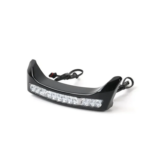 Motorcycles LED Batwing Fairing Light Kit For Davidson Touring 2023-2025 For Street Glide Silver