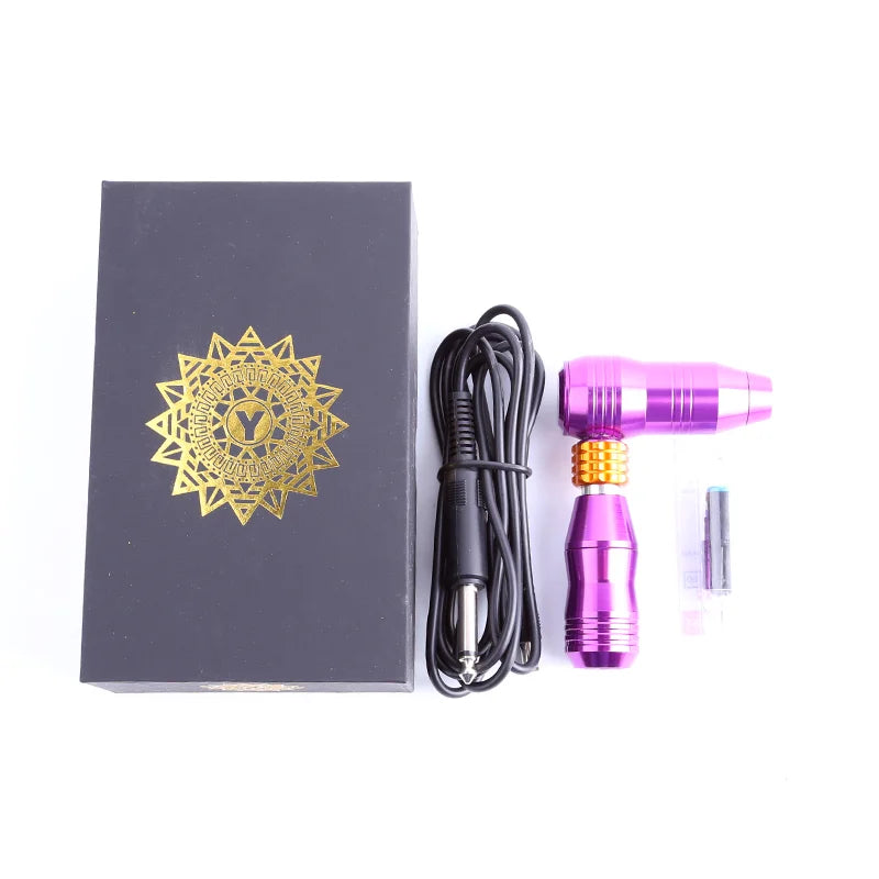 YILONG T2 Professional Seashell machine Tattoo Gun Rotary Motor Pen Hybrid Tattoo Machine With RCA Tattoo Tools