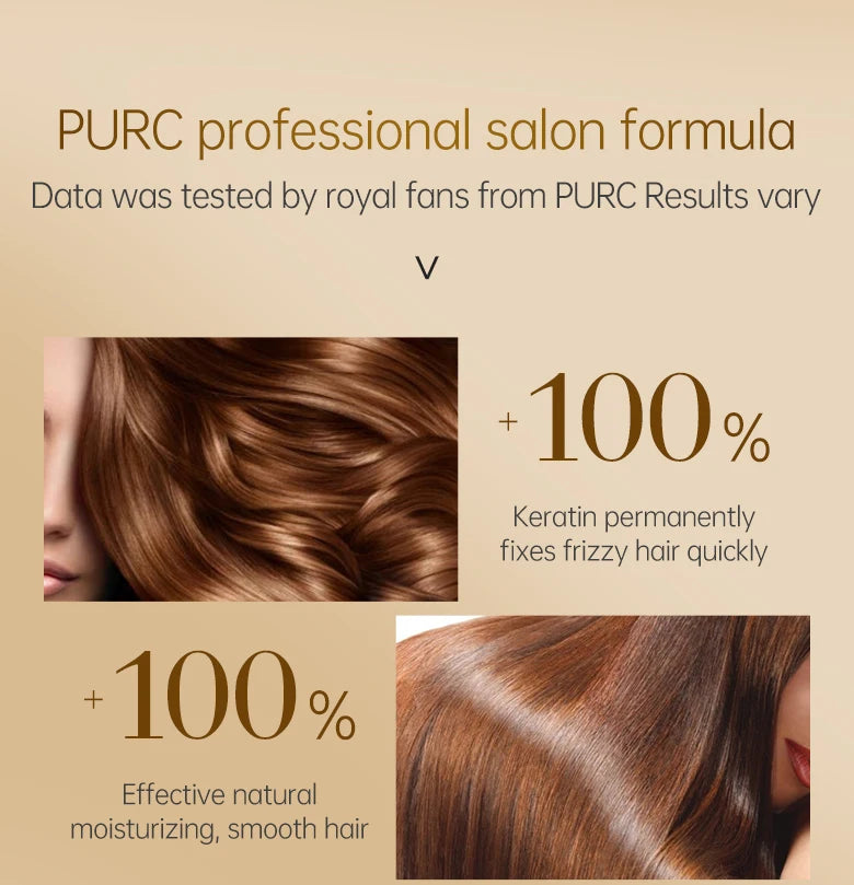 PURC Argan Oil Hair Mask Repair Damaged Frizz Masks Nourishing Smoothing Magic Hair Treatment Conditioner Hair Care
