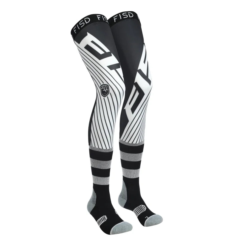 Motorcycle compression knee brace, enduro sock, motocross knee socks, ATV MX knee protection, motorcycle sports sock, 202