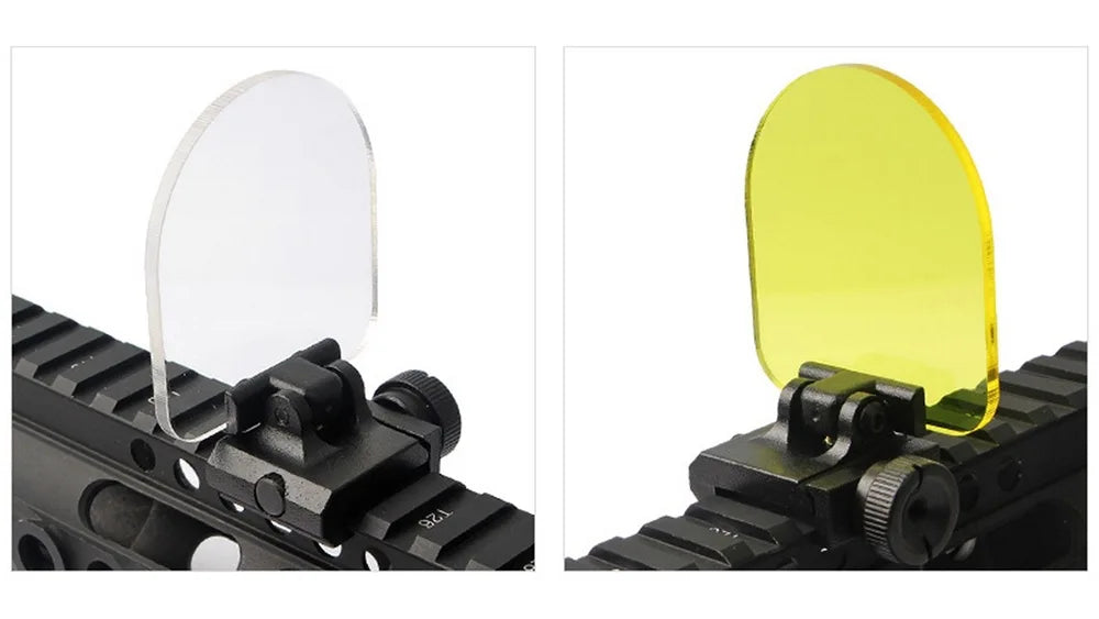 Airsoft Accessories 20mm Rifle Sight Scope Protector Lens Gaurd Paintball Hunting Airgun