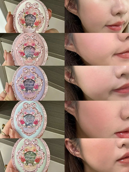 Flower Knows Midsummer Fairytale Makeup Set Velvet Blush Gloss Eyeshadow Long Lasting Cruelty Free Daily Wear Gift for Girls