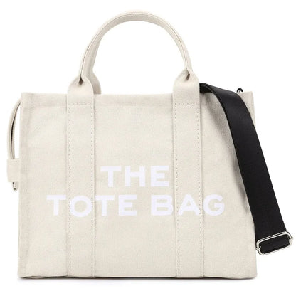 THE TOTE BAG Designer Fashion Handbag Shoulder Strap Crossbody Handbag Adjustable Large Capacity Canvas Women's Bag