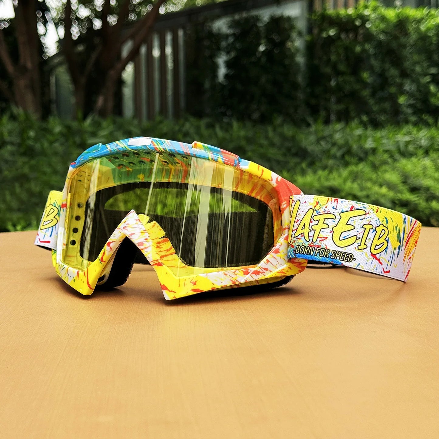 New Unisex Motorcycle Off-Road Goggles, Ski Sports Glasses, Off-Road Helmet Motorcycle Goggles