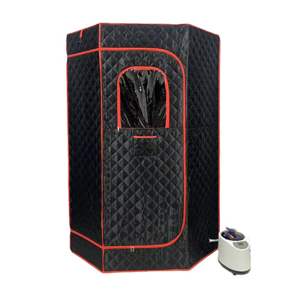 For Full Size Personal One Person Full Body Sauna Spa Deluxe Portable Steam Sauna Room for Home Relaxation