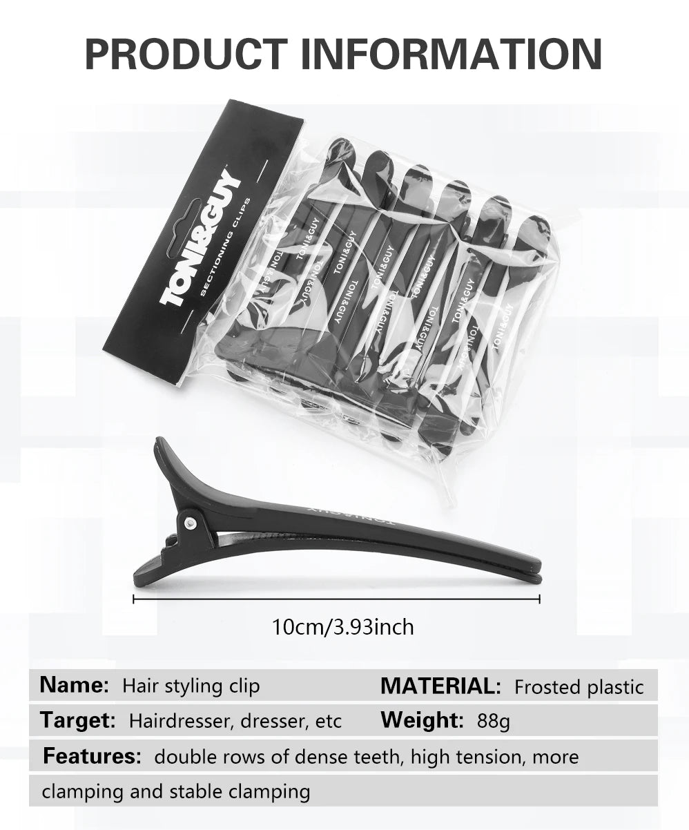 12 PCS Hair No Crease Hair Clips For Women Non Slip Clips For Hair Sectioning Salon And Home Haircutting &Styling Accessories