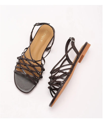 ZAROY Luxury Gold Gladiator Flat Sandals Woman Summer Narrow Band Open Toe Roman Shoes Casual Strap Sandalia Zapatos босон