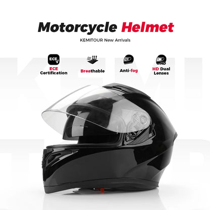 KEMITOUR ECE Racing Moto Helmets For BMW R1200 R1250 GS Motorcycle Helmet Full Face Motocross Adult Motorbike Street Touring