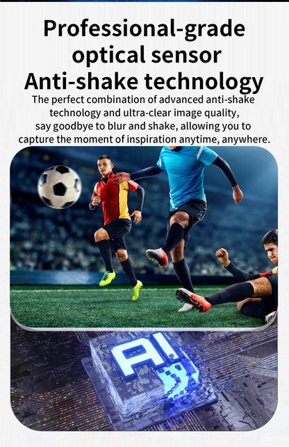2026 Smart Glasses 800W HD Camera Anti Shake Video Recording Music AI Object Recognition WIFI Transmission BT Call Smart Glasses