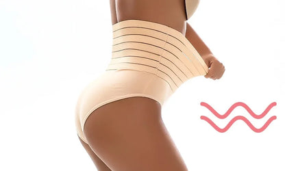 TERMEZY High-Rise Women's Briefs Body Shaping Panty Sexy Plus Size Underwear Seamless Butt Lifter Panties Breathabl Underwear
