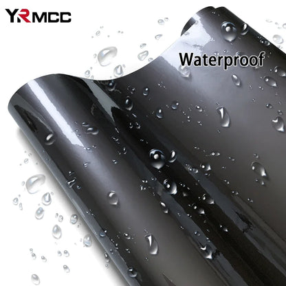 Car Stickers DIY Self Adhesive Glossy Films Gray Silver Red Wrap Vinyl Film Waterproof Anti Scratch Sticker for Car Accessories