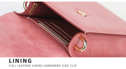 Korean edition phone bag New Baellerry fashion phone bag Buckle Crossbody Phone Bag Fashion Versatile Shoulder Bag
