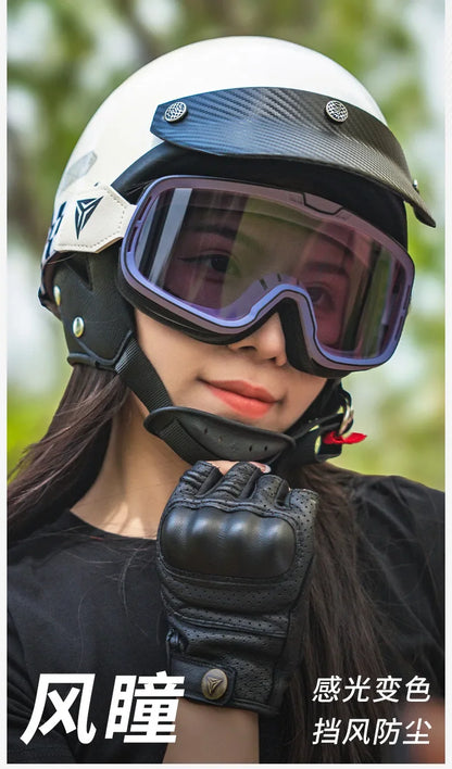Motowolf Motocross Goggles Photochromic Windproof UV Protection Riding Glasses Men Women Outdoor Motorcycle Dustproof Eyewear