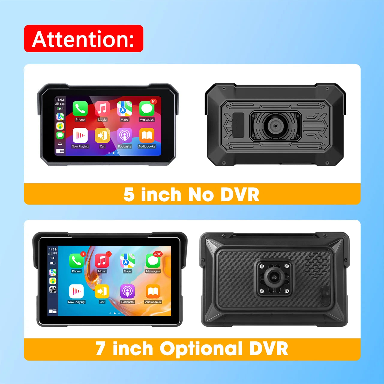7 inch Motorcycle CarPlay Screen With TPMS GPS for Moto Navigation Display Screen Android Auto Digital Motorcycle Dashboard BT
